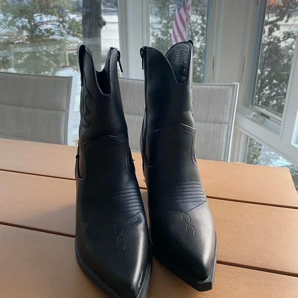 SO Goods Tapanga short black western boots - Picture 5 of 9